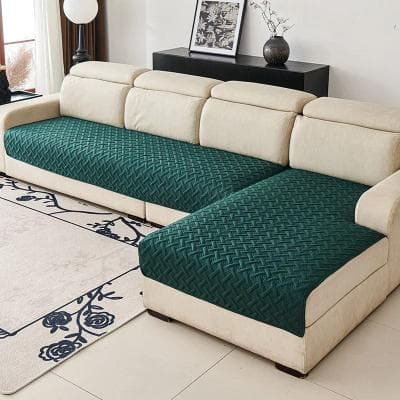 Uplift Picks Waterproof Sofa Cover Pet Couch Protector Scratch Proof Washable Slipcover dark Green 110x160 Cm