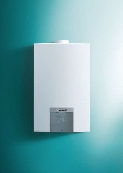 Vaillant Scaldabagno a Gas Turbomag Plus 17 LT 175/1- 5 RT GPL Low Nox Cod. 0010022464 Completo di Kit Scarico Fumi