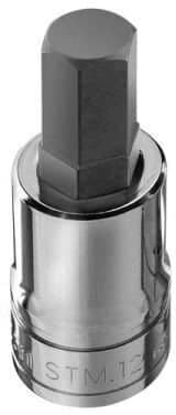 Chave de Caixa 1/2" com Ponta Sextavada 17mm  Facom STM.17