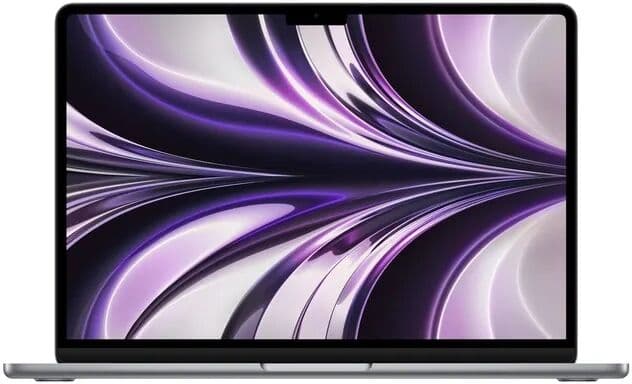Apple Macbook Air 13" 2022 A2681 M2 (8 Cpu/10 Gpu) 3.49ghz 256 Gb 16 Gb Sølv Okay