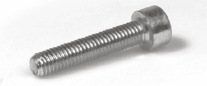 Arvid Nilsson Sekskanthullskrue Iso 4762 Rustfritt Stål A2 M6 × 45