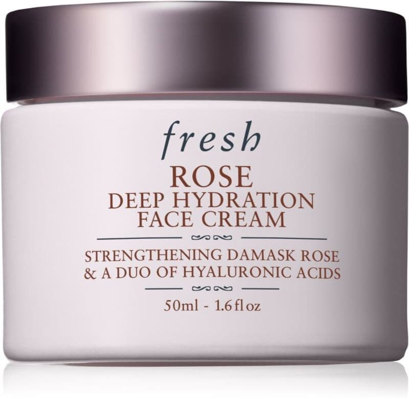 fresh Rose Deep Hydration Face Cream krem nawilżający do twarzy z kwasem hialuronowym 50 ml
