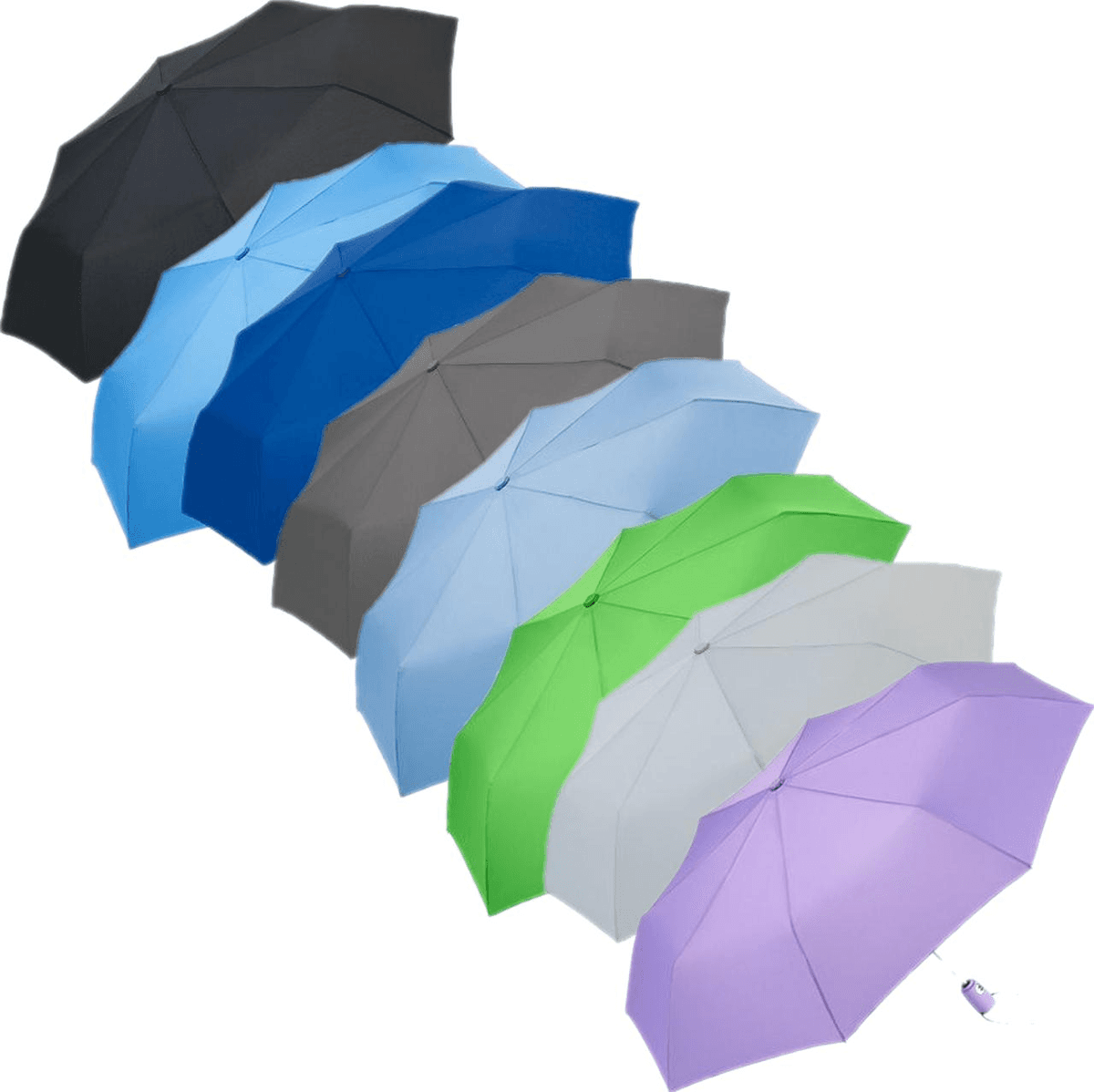 Fare Fa5460, Paraplyer Mini-Pocket Umbrella Fare®-Aoc-Cyan-Ø 97 Cm