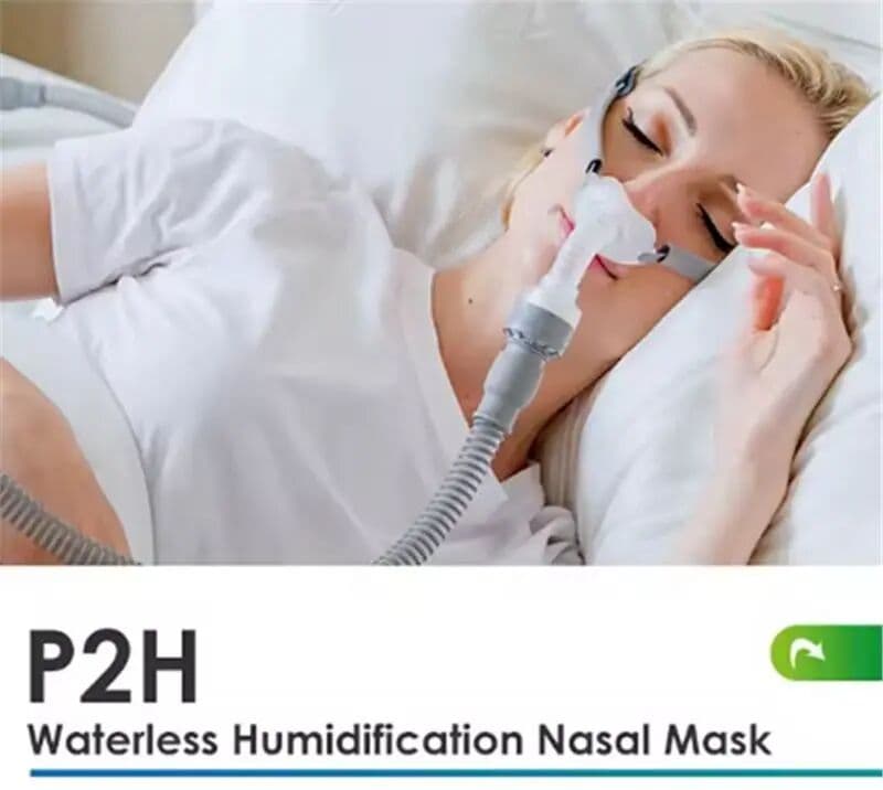 NONE A73U BMC P2H Waterless Humidification Nasal Pillow Best Sleep Snoring Mask Travel CPAP Machine Mask Auto CPAP S/M/L