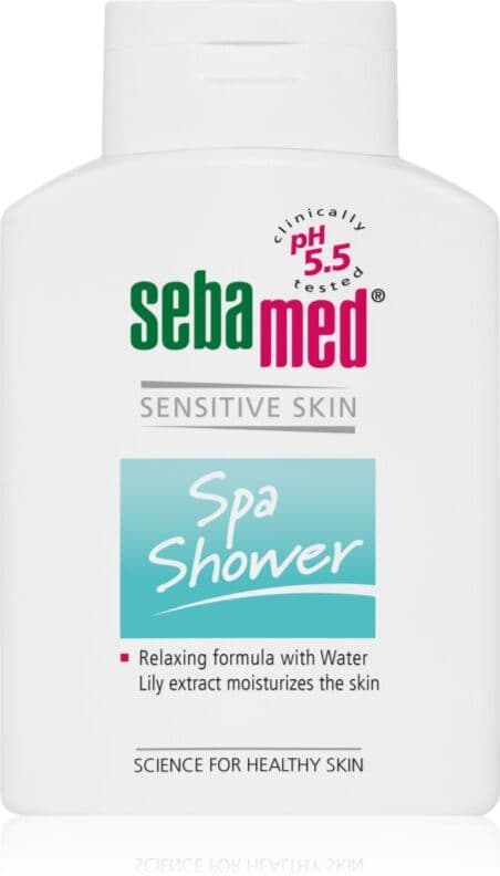 Sebamed Wash Sensitive skin τζελ για ντους με Spa 200 ml