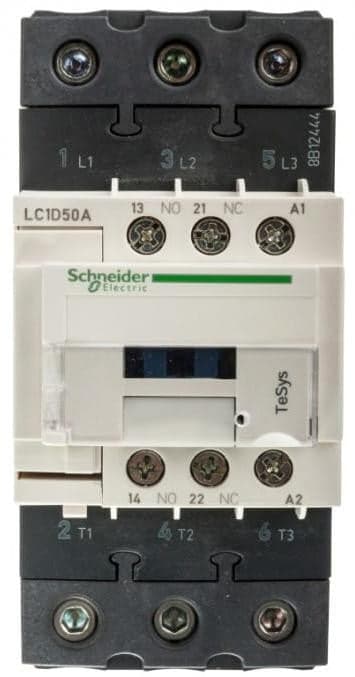 Schneider Electric LC1D50AB7 Contactor, Meerkleurig, 24 AC