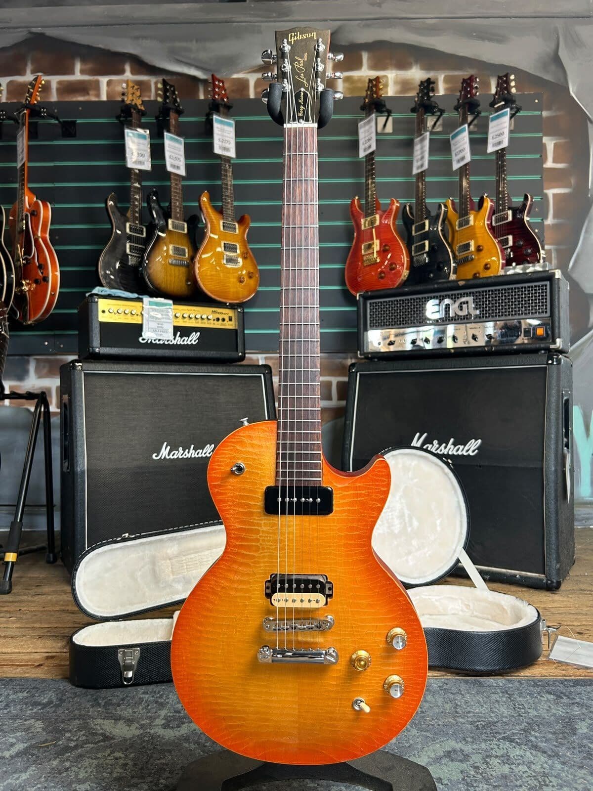 Gibson Les Paul Gary Moore BFG Signature Lemon Burst 2009 Electric Guitar   Burst - Refurbished