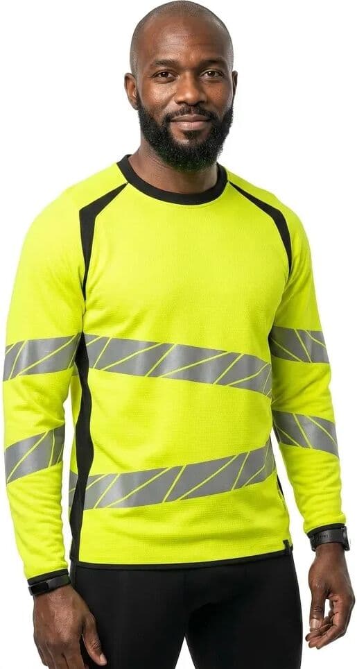 Mascot Sudadera Accelerate Multisafe 21384 Hi-Vis Yellow / Dark Navy M