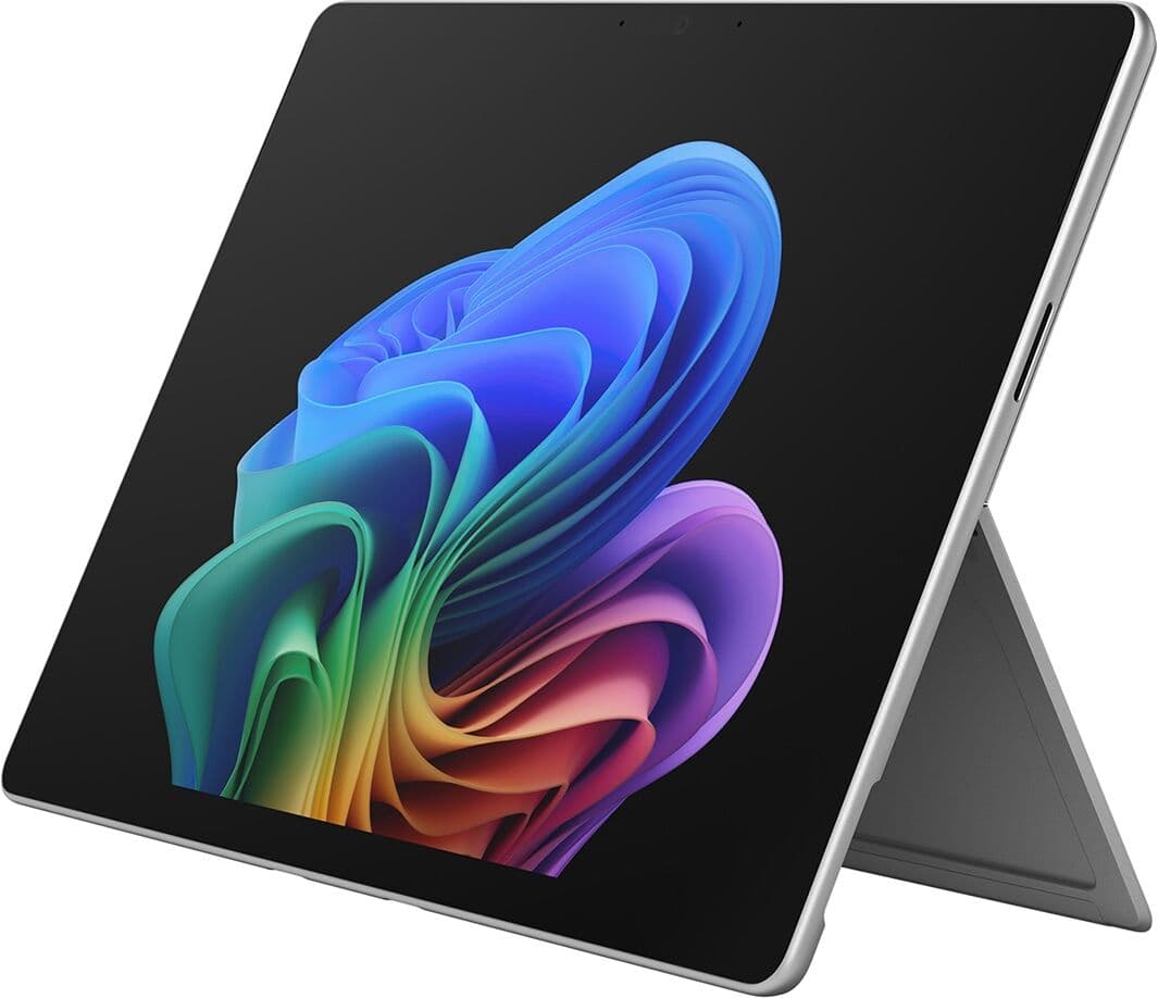 Microsoft Convertible 2 en 1 Surface Pro, Qualcomm Snapdragon X2 Plus, 16GB, 512GB SSD, 13", W11. Platino