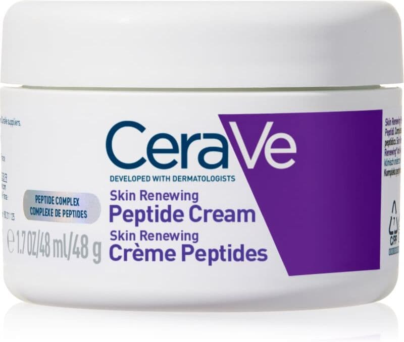 CeraVe Skin Renewing Peptide Cream regeneracyjny krem na noc przywracający gęstość skóry 48 g