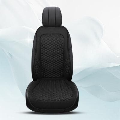 Inspire Daily Merch Premium Car Front Seat Cushion, Comfortable Breathable Front Covers, Non Slip Protector, Fits Most Cars black