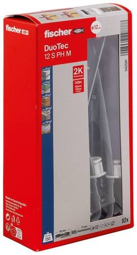 Fischer 542591 DUOTEC 12 S PH M LD Hohlraumdübel 10St.