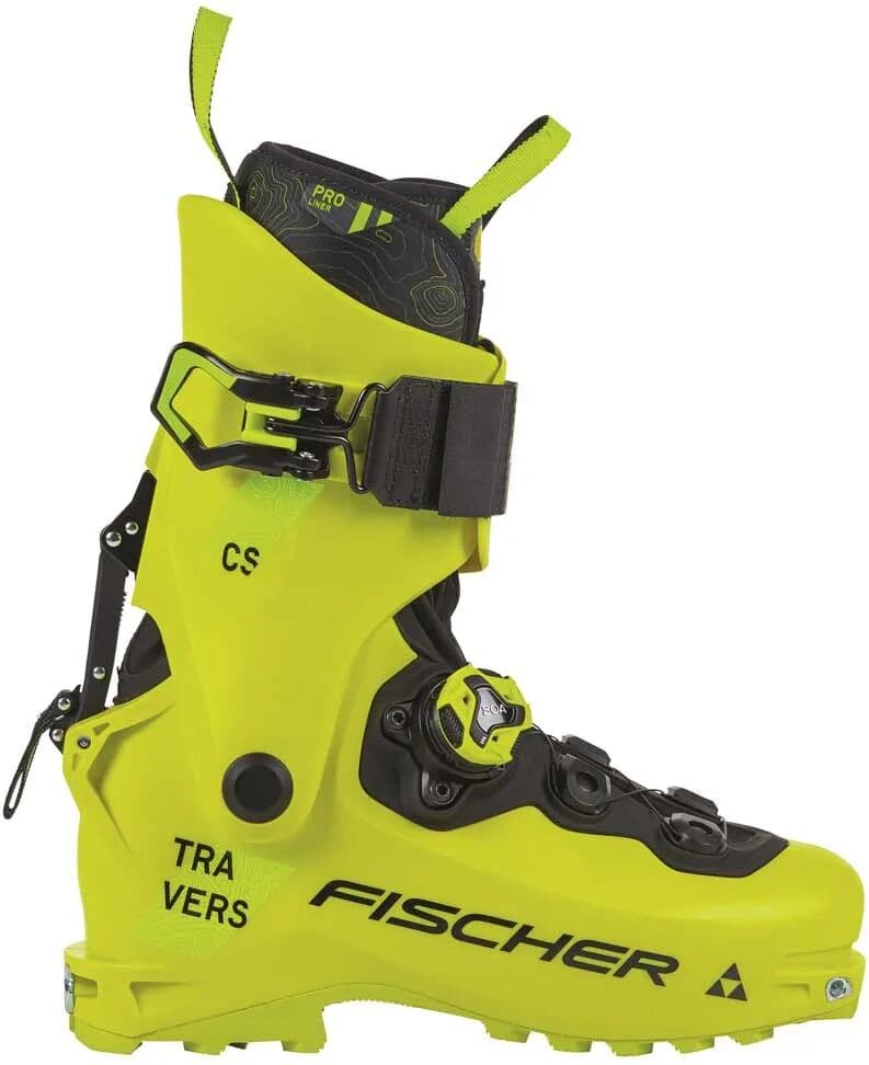 Fischer Botas De Esquí Alpino Travers Cs Yellow / Yellow 28.5