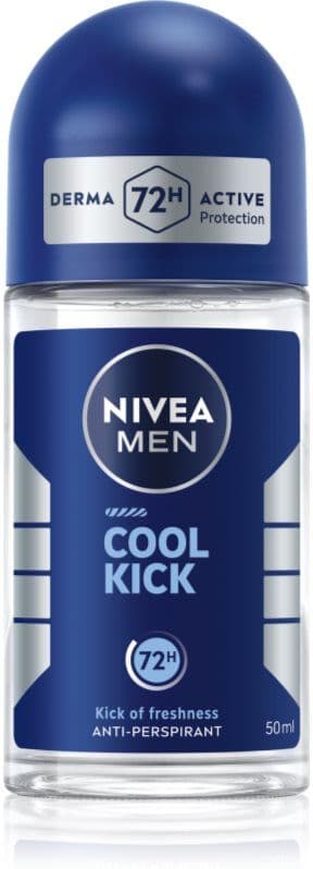NIVEA MEN Cool Kick αντιιδρωτικό μπίλια για άντρες 50 ml