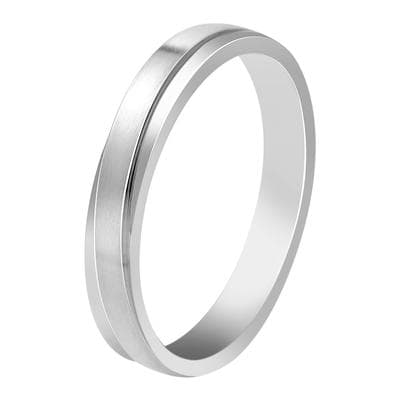 Partnerring AKZENT "Unity, langlebig" Gr. 70, silber (silberfarbig58), Fingerringe, Herren, 70, Edelstahl