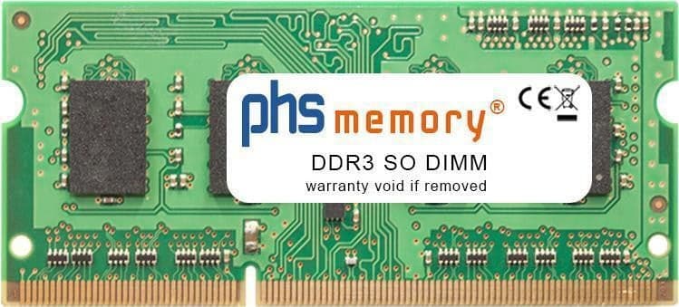 PHS-geheugen 4GB RAM DDR3 SO DIMM 1600MHz PC3L-12800S voor Asus F751LD-TY107H (SP180189)