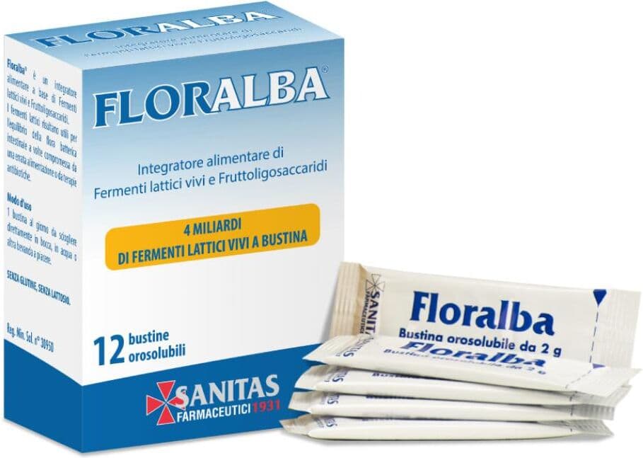 SANITAS LAB.CHIMICO FARM.Srl FLORALBA 12BUST