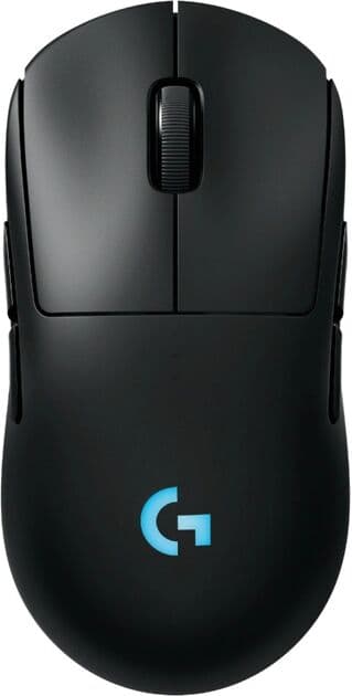 Logitech G Pro 2 Lightspeed Ασύρματο RGB Gaming Ποντίκι 44000 DPI Μαύρο 910-007295