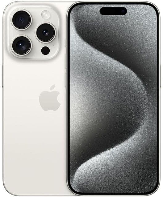 Apple iPhone 15 Pro 256GB Titane Blanc, A