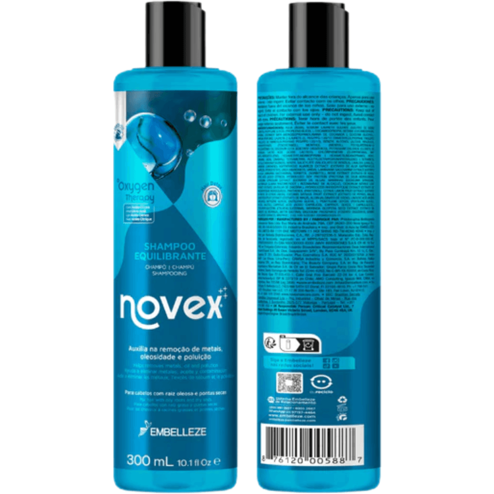 Novex Champú capilar Oxigenoterapia 300mL