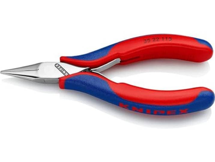 KNIPEX Elektronica-grijptang met doorgestoken scharnier, 35 22 115