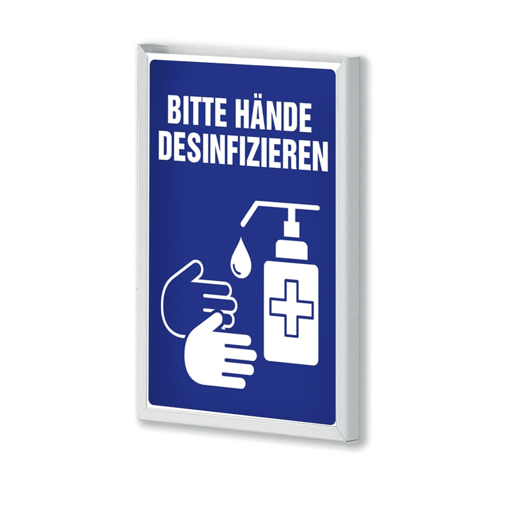 Kappes Systeme Kappes ABAX Kennzeichnung "Desinfektion" Lichtgrau 4470.03.0113