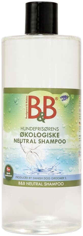 B&B Nøytral Shampoo - 750 Ml. Kjæledyr Hud & Pelspleie Shampoo Og Balsam