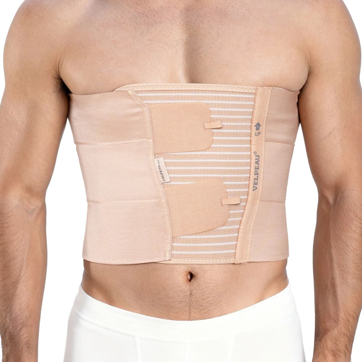 VELPEAU Broken Rib Brace for Dislocated Ribs, Costochondritis Relief and Thoracic Cage Injury, Chest Wall Compression Belt