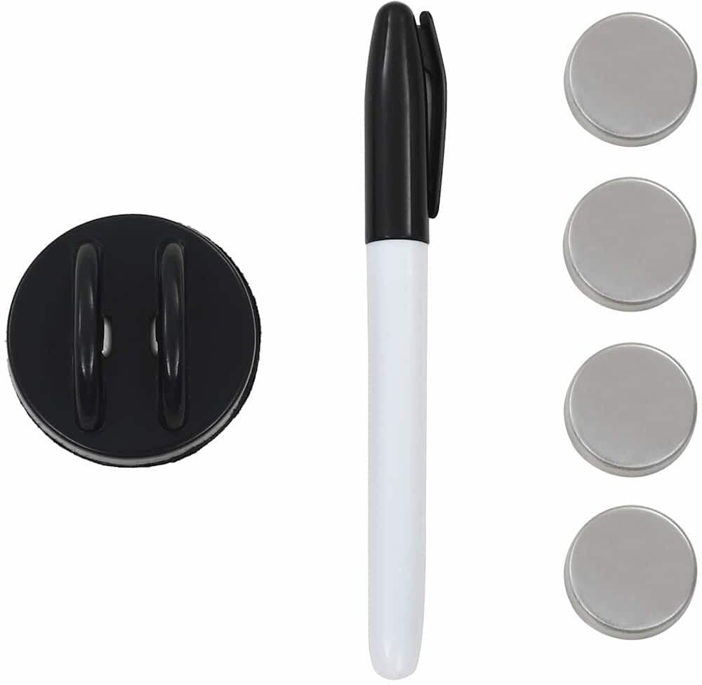 vidaXL Tableau noir magnétique mural Verre 50x30 cm