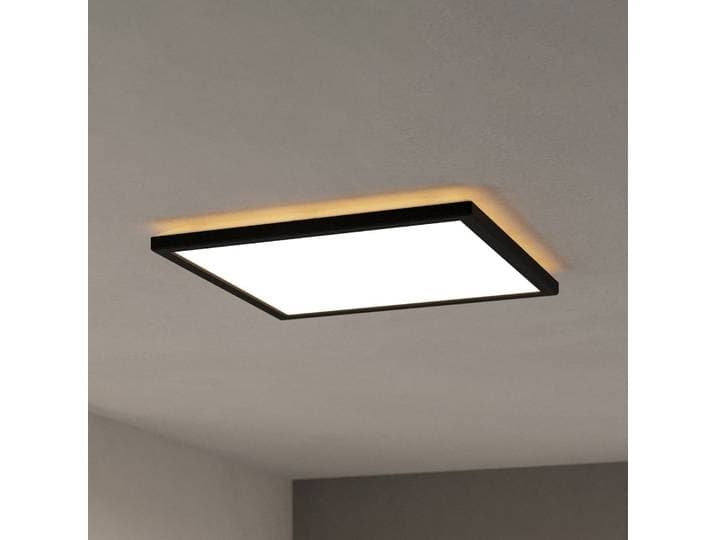 EGLO connect Smart Home Deckenlampe Connect Rovito-Z, dimmbar, schwarz, für Wohn- / Esszimmer, Kunststoff, Smart Home Deckenlampe