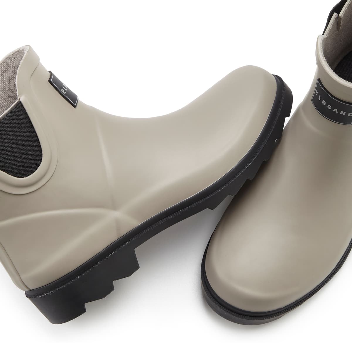 Gummistiefelette ELBSAND "Boots, Gummistiefel, Schlupfstiefel", Damen, Gr. 39, grau, Obermaterial: 100% Synthetik. Decksohle: 100% Textilmaterial. Futter: 100% Textilmaterial. Laufsohle: 100% Synthetik, unifarben, Schuhe Gummistiefelette, aus wasserdichte