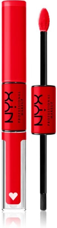 NYX Professional Makeup Shine Loud High Shine Lip Color liquid lipstick with high gloss effect shade 17 - Rebel In Red 6,5 ml