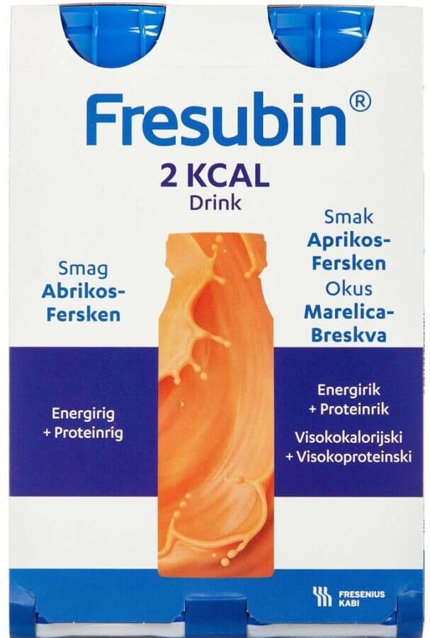 Fresubin 2 kcal Drink Abrikos/Fersken 4 x 200 ml