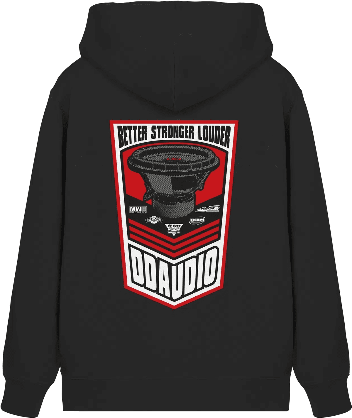 DD Audio Better Stronger Louder Zipper