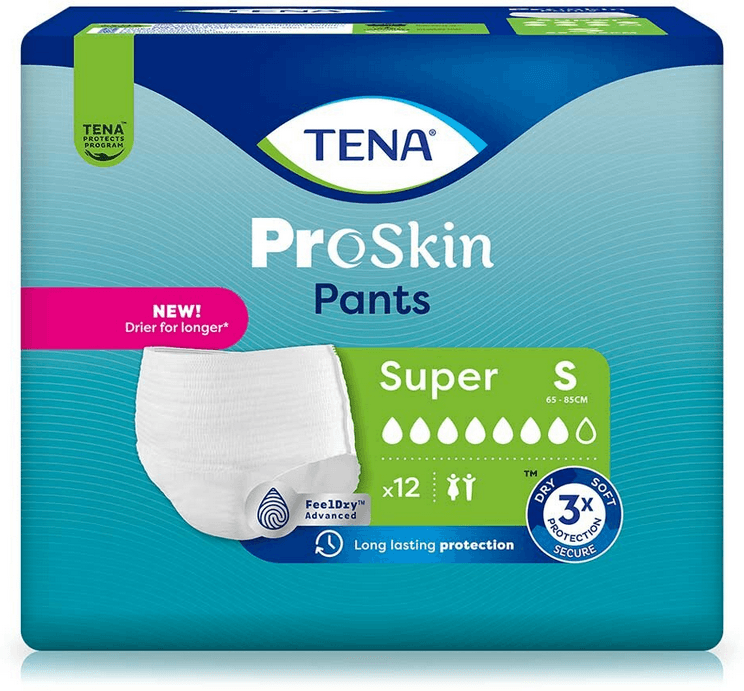 Tena Proskin Pants Super Small - 8 paquets de 12 protections