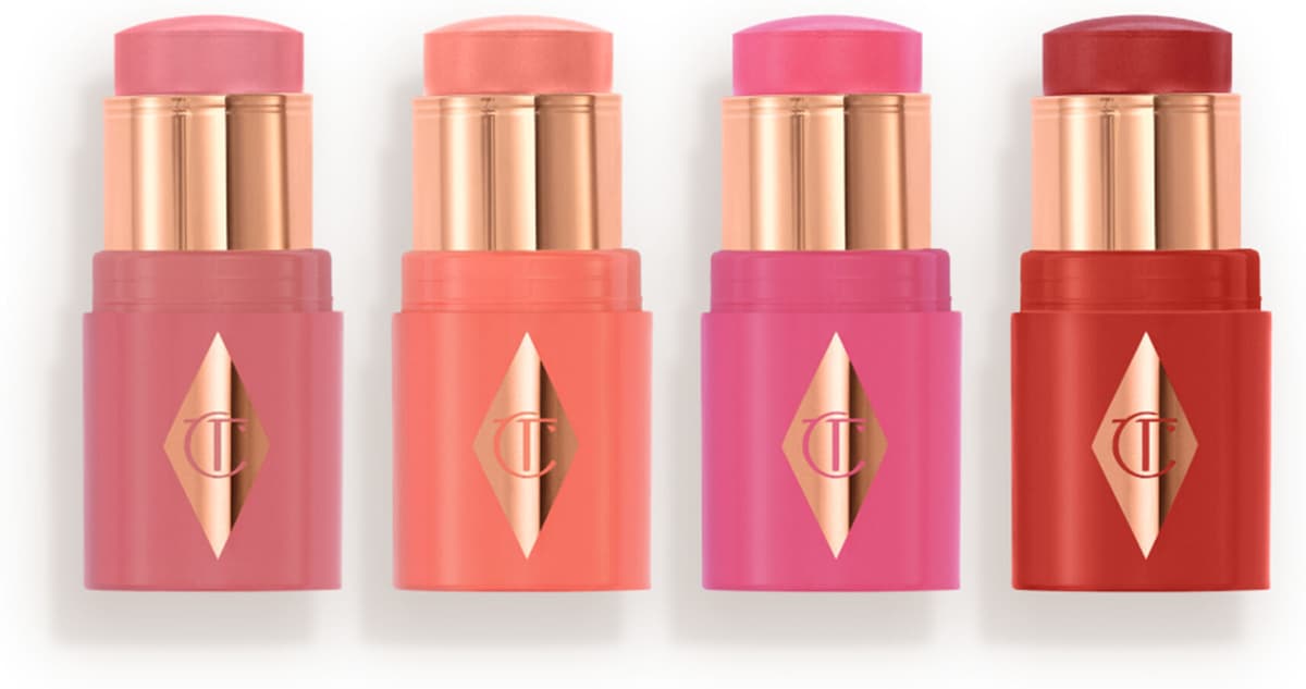 Mini Unreal Blush, More Summer Rush Kit - Mini Blush Set Charlotte Tilbury 334 Mini Unreal Blush, More Summer Rush Kit Size: