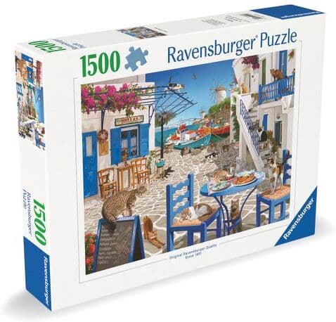 Ravensburger - Cats Of Mykonos - 1500p (12001450)