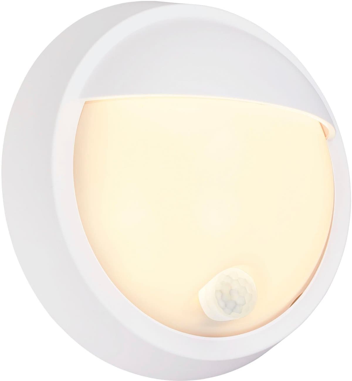 Außen-Wandleuchte BRILONER LEUCHTEN "Außenleuchte PUNI", weiß (weiß, neutral), Leuchten, Außen-Wandleuchte