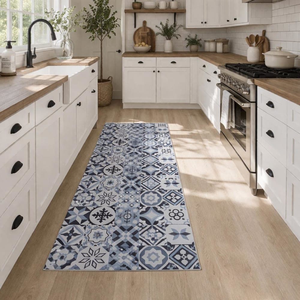 Un amour de tapis Alfombra de cocina 70x200 cm de pvc multicolor