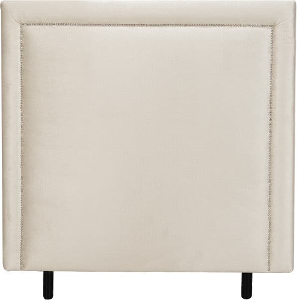 SoffaDirekt Perla Sänggavel 120 Sammet Beige