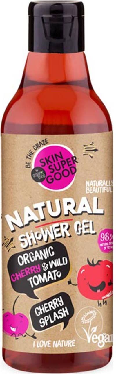 Organic Shop Skin Super Good Natural Cherry Tomato Shower Gel 250 ml