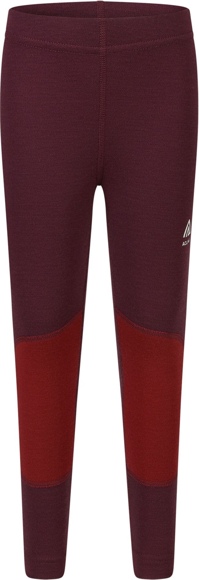 Aclima WarmWool Longs, Barn Fig/Red Dahlia 120