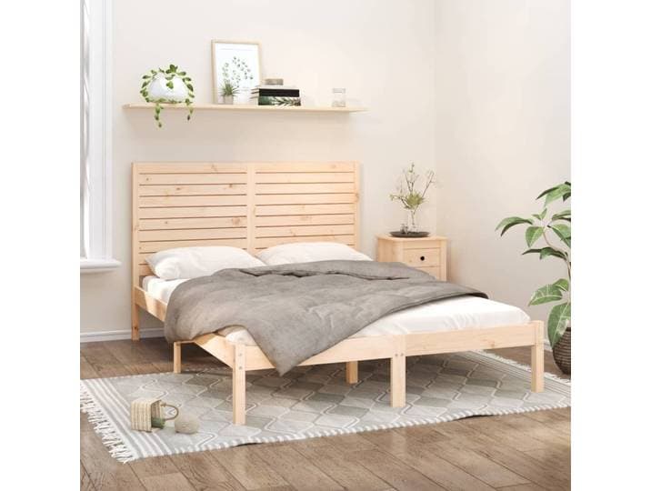vidaXL Massivholzbett 140x200 cm