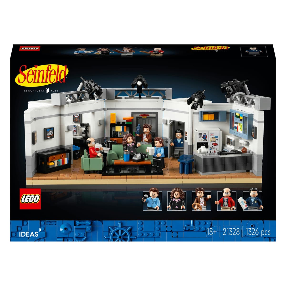 LEGO Seinfeld (21328, LEGO Ideas, LEGO Seltene Sets) (21328)