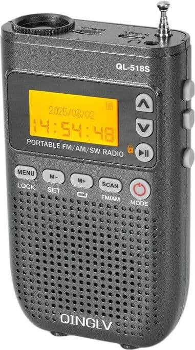XiangYaLan QL-518S Portable BT Transmitter Radio Support FM / AM /SW/ MP3