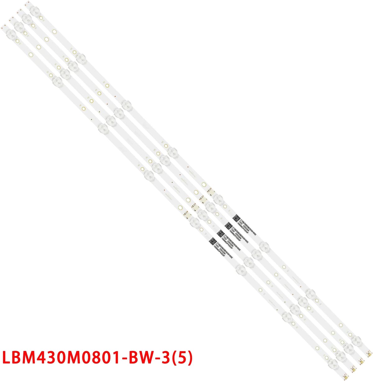 PMALLJF LED Strip for 43PUS6162/12 43PUS6703/12 43PUS6723/12 43PUS6523/12 43PUS6753/12 43PUS6260 LB43105 LB43104 V0_03 LBM430M0801-BW-3
