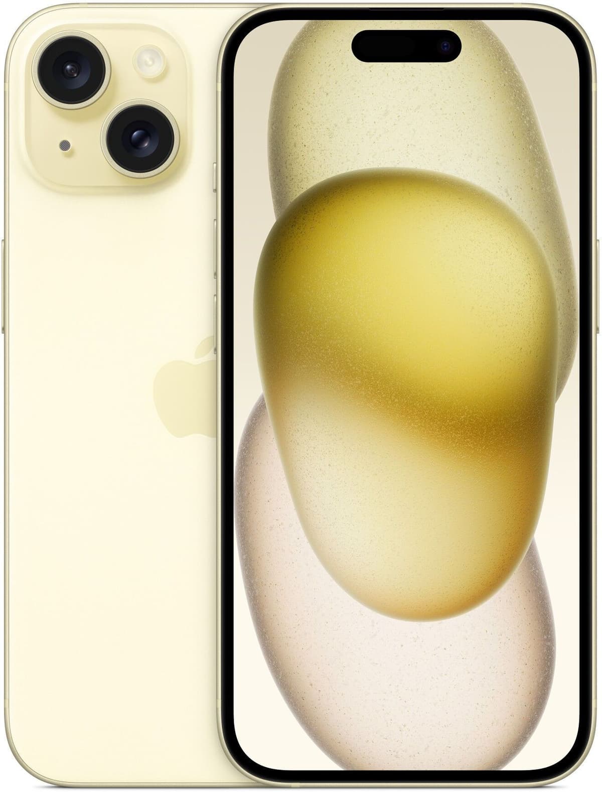 Apple iPhone 15   512 GB   Dual-SIM (eSIM, Nano-SIM)   żółty - Refurbished