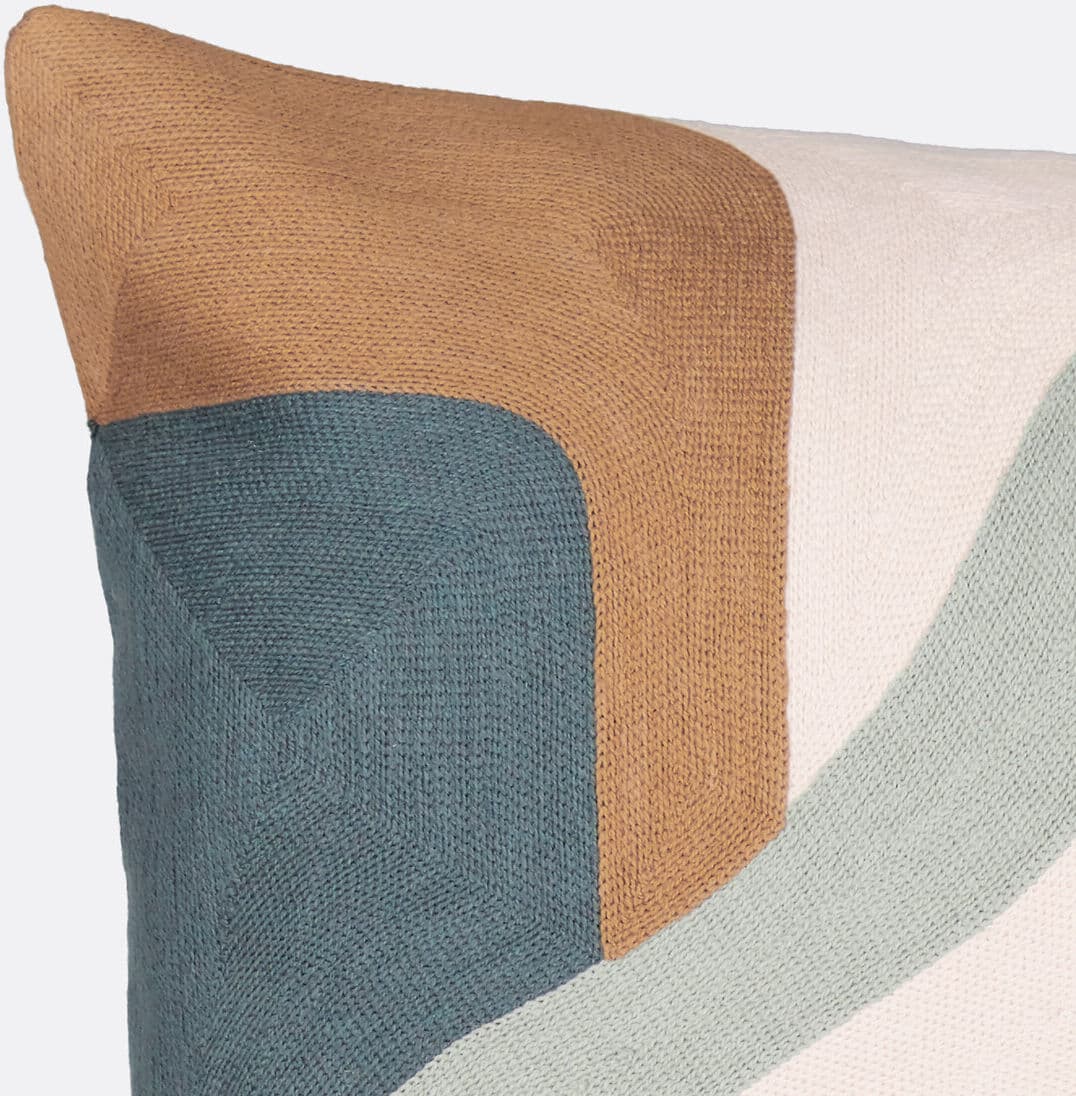 LA REDOUTE INTERIEURS Housse de coussin 45x45 cm, coton, Ascona