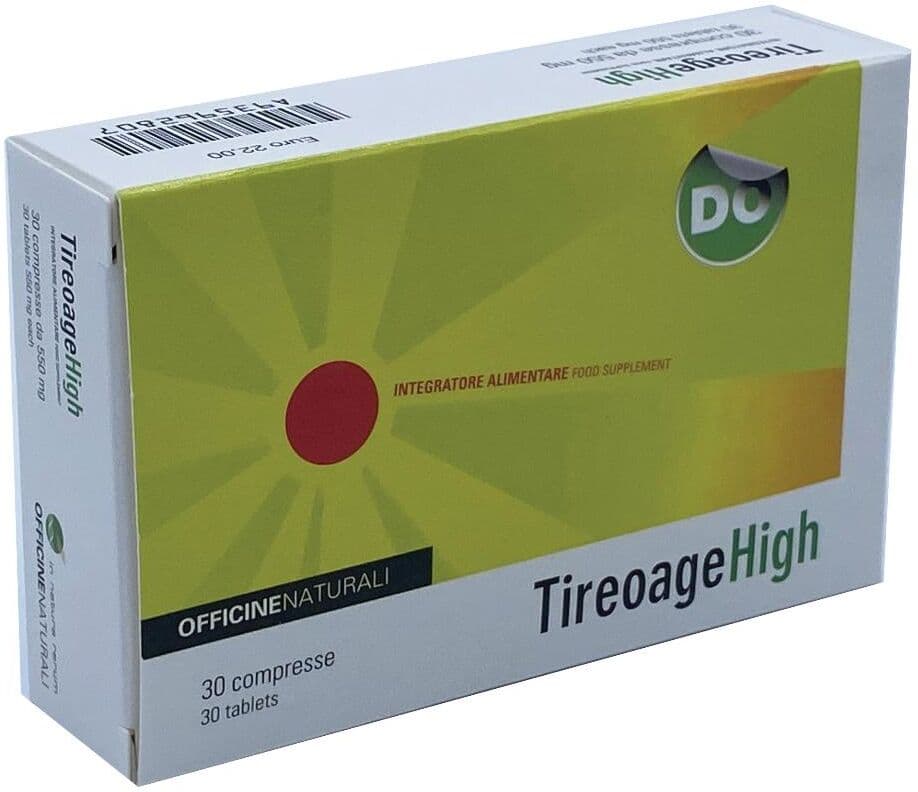OFFICINE NATURALI Srl TIREOAGE HIGH 30 Cpr