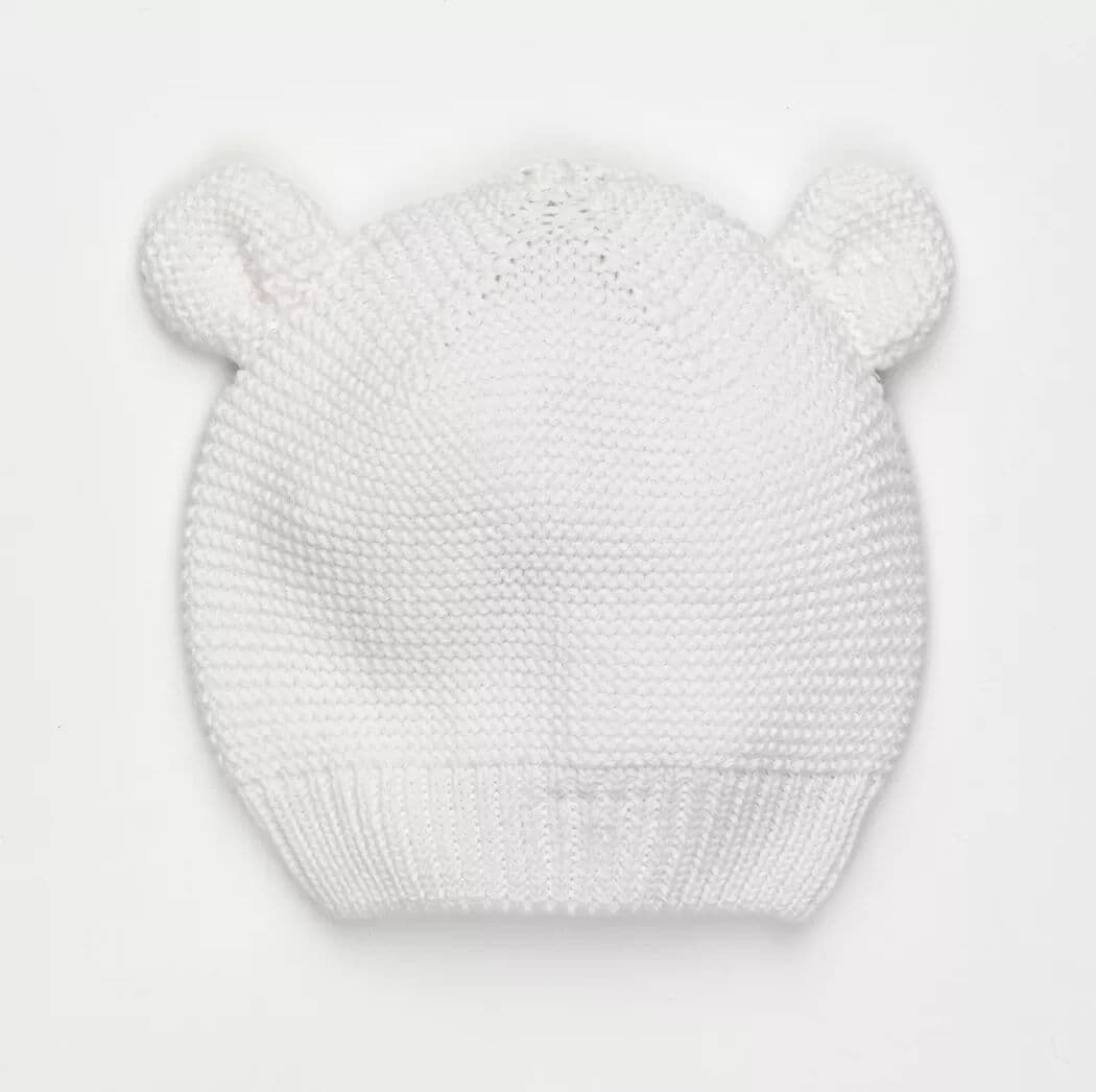 Manor Baby - Mütze, 0-6M, Weiss